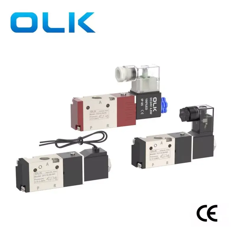 3V سیریز Solenoid والو 3 راستہ