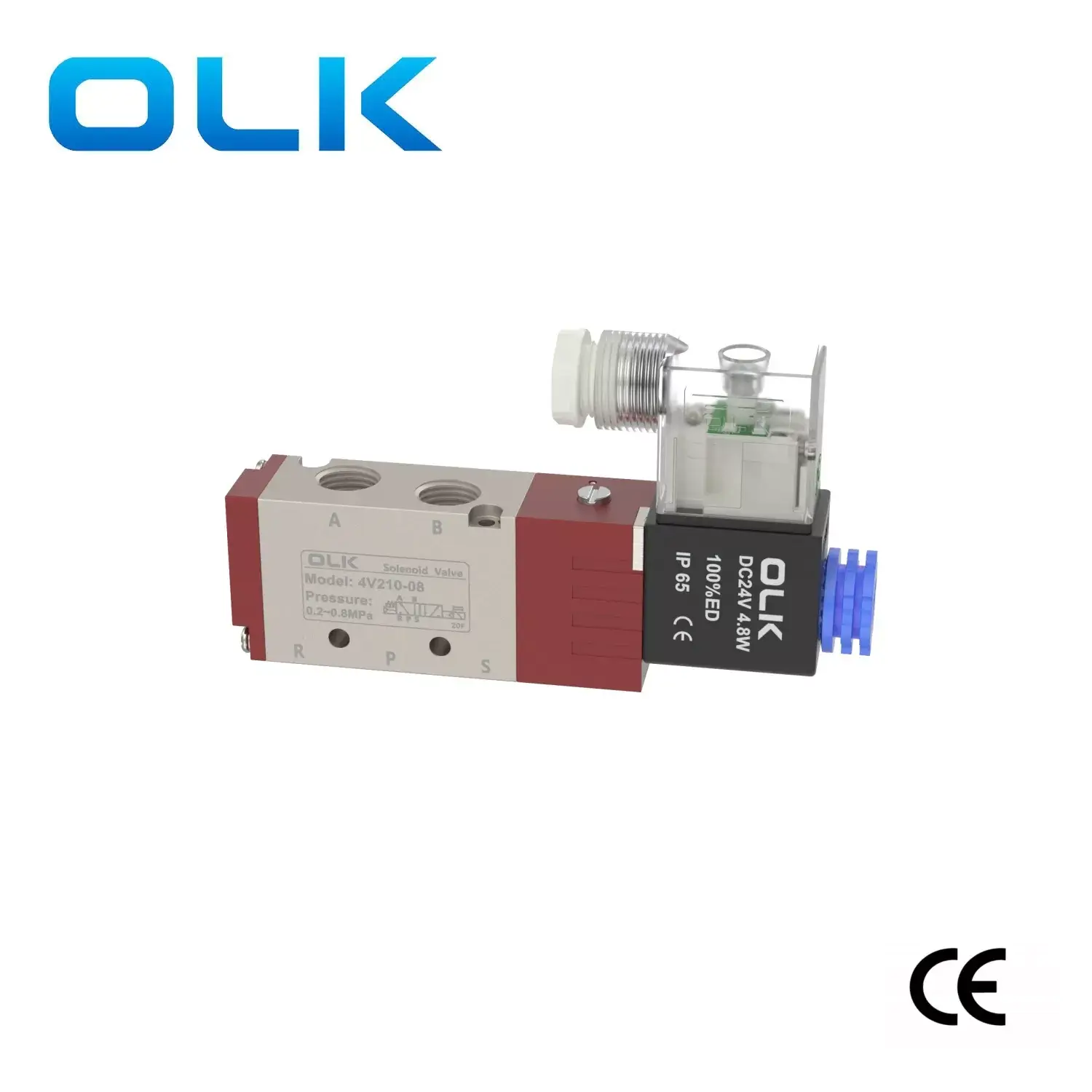 4V سیریز Solenoid والو 5 راستہ